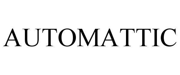 Trademark Logo AUTOMATTIC