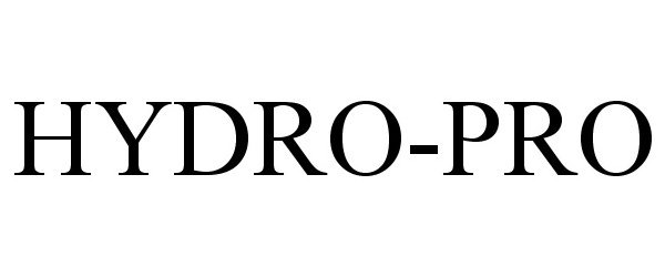 Trademark Logo HYDRO-PRO
