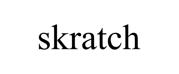 Trademark Logo SKRATCH