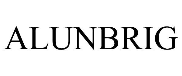 Trademark Logo ALUNBRIG