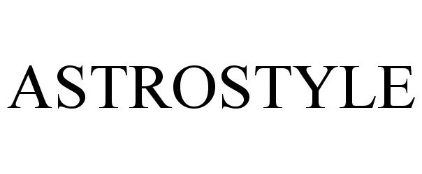 Trademark Logo ASTROSTYLE
