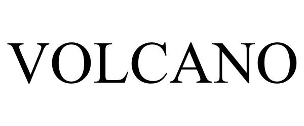 Trademark Logo VOLCANO