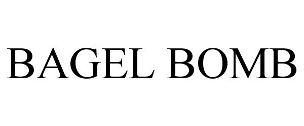 Trademark Logo BAGEL BOMB