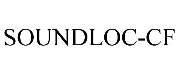 Trademark Logo SOUNDLOC-CF