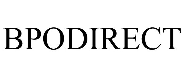 Trademark Logo BPODIRECT