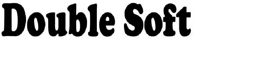 Trademark Logo DOUBLE SOFT