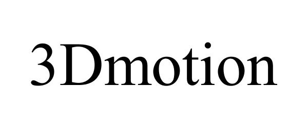 Trademark Logo 3DMOTION