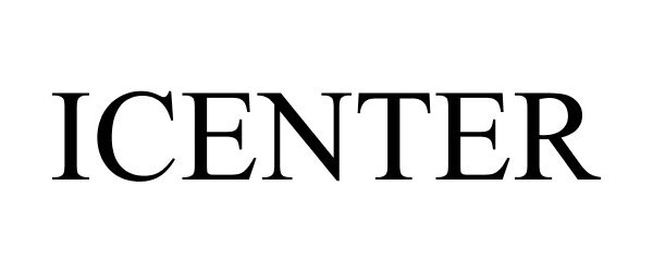 Trademark Logo ICENTER
