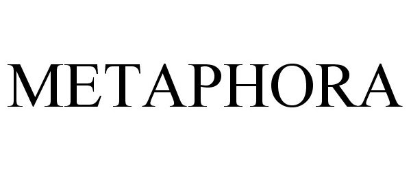 Trademark Logo METAPHORA
