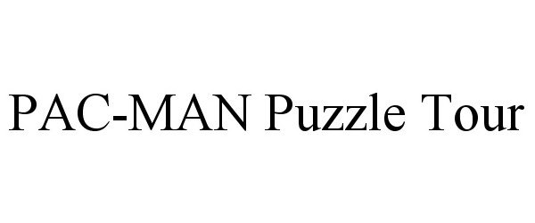 Trademark Logo PAC-MAN PUZZLE TOUR