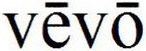 Trademark Logo VEVO