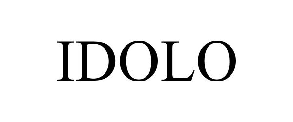 Trademark Logo IDOLO