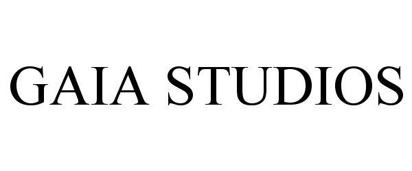 Trademark Logo GAIA STUDIOS