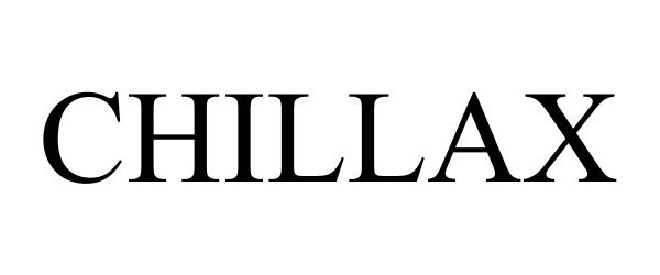 Trademark Logo CHILLAX