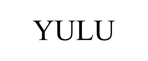 Trademark Logo YULU