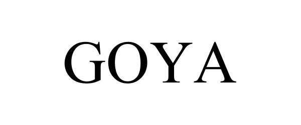Trademark Logo GOYA