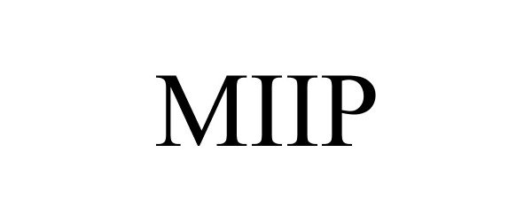 Trademark Logo MIIP