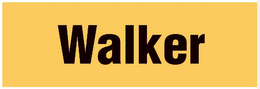 Trademark Logo WALKER