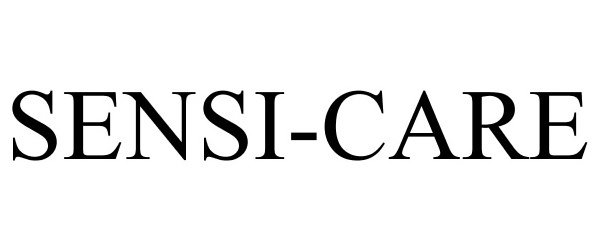 Trademark Logo SENSI-CARE