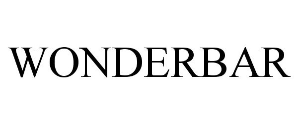 Trademark Logo WONDERBAR