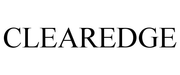 Trademark Logo CLEAREDGE