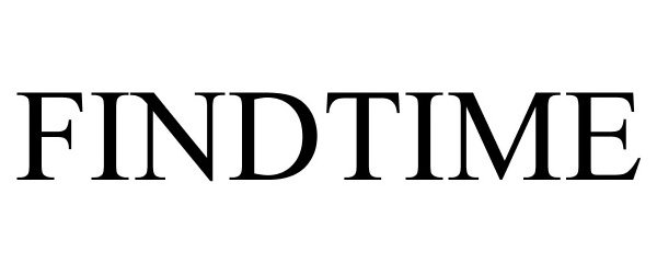Trademark Logo FINDTIME