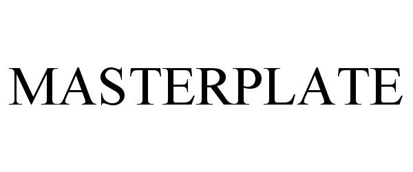Trademark Logo MASTERPLATE