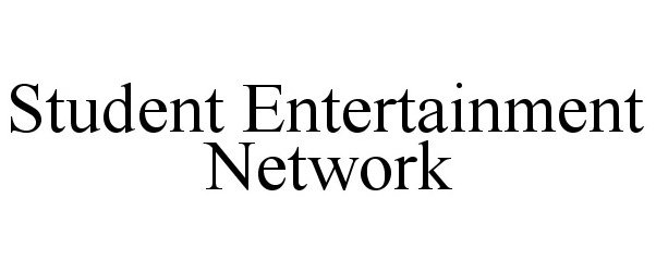  STUDENT ENTERTAINMENT NETWORK