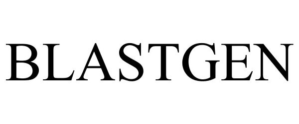 Trademark Logo BLASTGEN