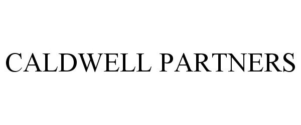Trademark Logo CALDWELL PARTNERS