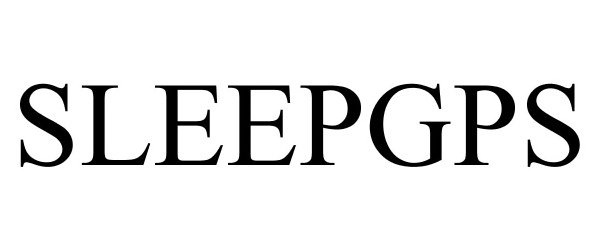 Trademark Logo SLEEPGPS