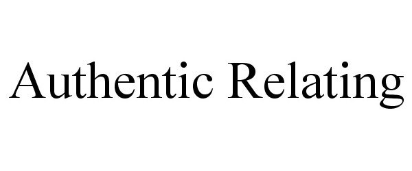 Trademark Logo AUTHENTIC RELATING