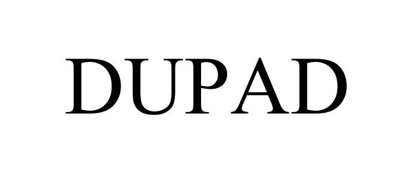 Trademark Logo DUPAD