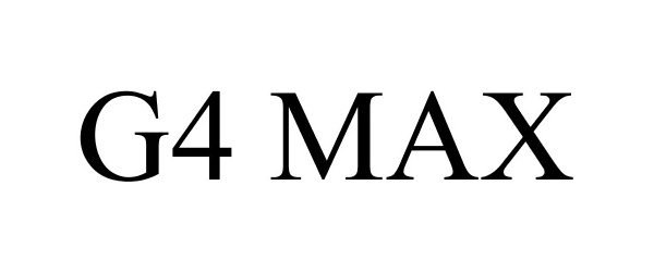 Trademark Logo G4 MAX
