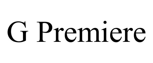 Trademark Logo G PREMIERE