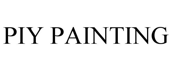 Trademark Logo PIY PAINTING