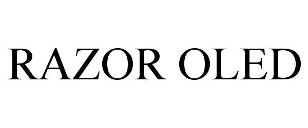 Trademark Logo RAZOR OLED
