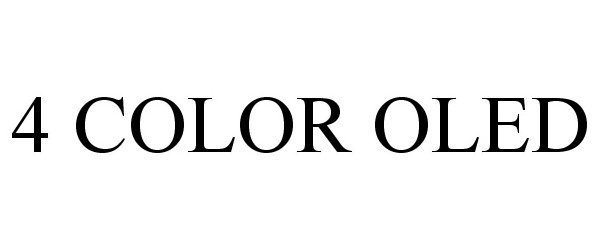 Trademark Logo 4 COLOR OLED