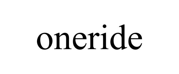 Trademark Logo ONERIDE