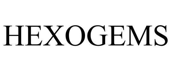 Trademark Logo HEXOGEMS