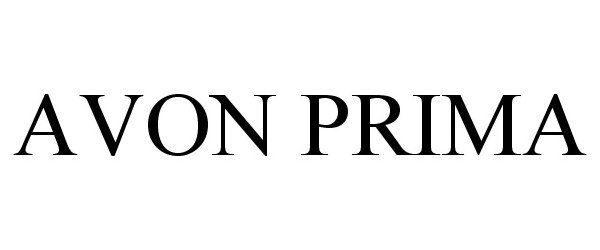 Trademark Logo AVON PRIMA
