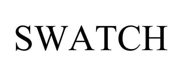 Trademark Logo SWATCH