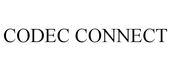  CODEC CONNECT