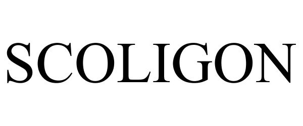 Trademark Logo SCOLIGON