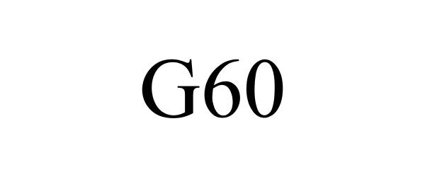 Trademark Logo G60