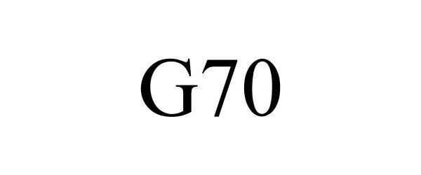 Trademark Logo G70