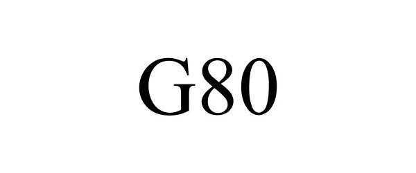 Trademark Logo G80