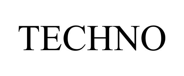 Trademark Logo TECHNO