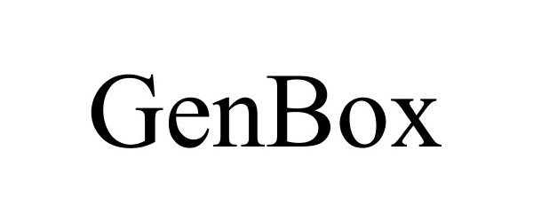 Trademark Logo GENBOX