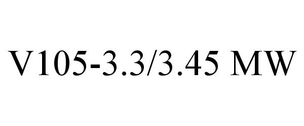  V105-3.3/3.45 MW